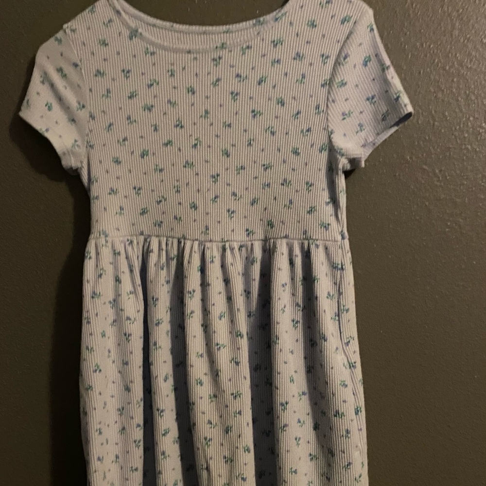 Blue flower dress